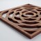 Ekena Millwork Extra Small Edinburg Decorative Fretwork Wood Wall Panels, Walnut, 7 3/8"W x 7 3/8"H x 3/8"T WALW08X08X0375EBGWA - alternate 3